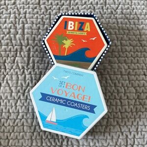 Ceramic Coasters - Summer Home Decor